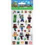Samolepky Minecraft opakovaně použitelné 25ks 1 arch