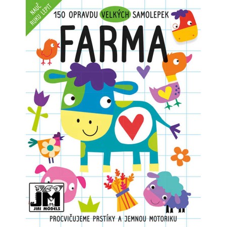 JIRI MODELS Maxi samolepky velké Farma