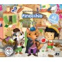 JIRI MODELS Povídej pohádku Pinocchio knížka samolepková