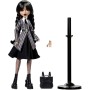 MATTEL MONSTER HIGH Panenka Wednesday Addams se stojánkem