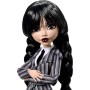 MATTEL MONSTER HIGH Panenka Wednesday Addams se stojánkem