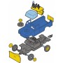 SEVA Monti System 01 Auto Land Rover TECHNIC stavebnice MS01 0101-1