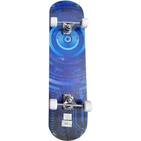 ACRA SKATE Skateboard sportovní s protismykem ALU podvozek modrý S3/1