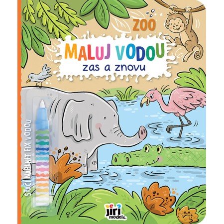 JIRI MODELS Maluj vodou Zas a znovu Zvířátka ZOO
