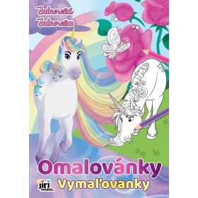 JIRI MODELS Omalovánky A4 Jednorožci