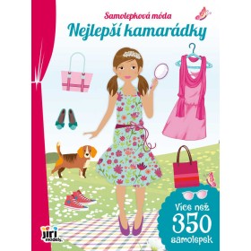 JIRI MODELS Samolepková móda Nejlepší kamarádky 350 samolepek