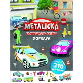 JIRI MODELS Metalická samolepková knížka Doprava