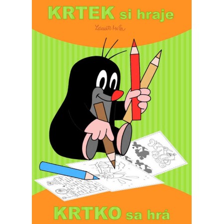AKIM Omalovánky s aktivitami A4 Krtek si hraje (Krteček)