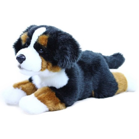 PLYŠ Pes salašnický bernský 30cm ležící pejsek salašník *PLYŠOVÉ HRAČKY*