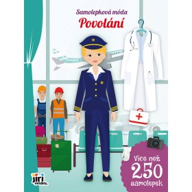 JIRI MODELS Samolepková móda Povolání 250 samolepek