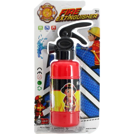 Hasicí přístroj dětský plastový funkční hasičák stříká vodu