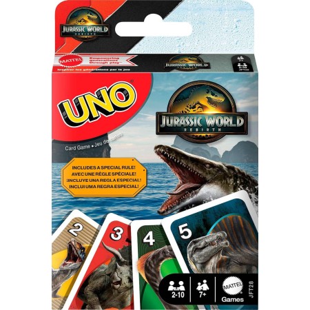 MATTEL HRA Uno karty Jurský svět: Znovuzrození *SPOLEČENSKÉ HRY*
