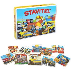 HYDRODATA Karty Stavitel soubor her 3v1 Pexeso Dueto Černý Petr *SPOLEČENSKÉ HRY*