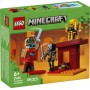 LEGO MINECRAFT Lávová bitva v Netheru 21266 STAVEBNICE