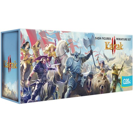 ALBI HRA Karak 2 set 6 figurek rozšíření k základní hře v krabici