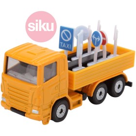 SIKU Nákladní vozidlo s dopravními značkami kovové 1322