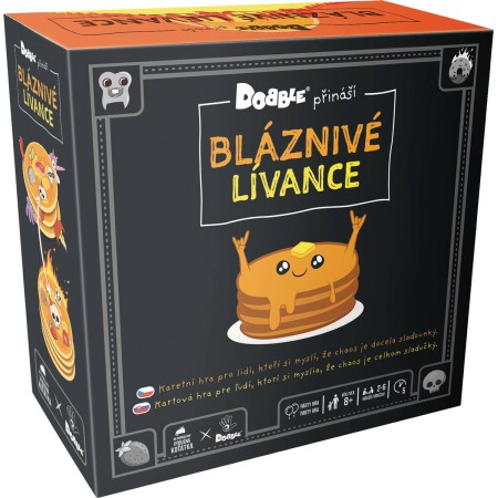 ADC Hra Bláznivé lívance karetní *SPOLEČENSKÉ HRY*