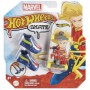 MATTEL HOT WHEELS Fingerboard tématický set skateboard + boty různé druhy