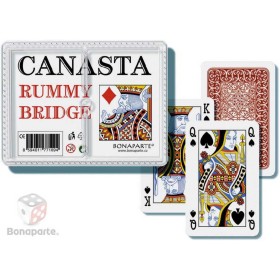 BONAPARTE Hra karty Canasta v plastové krabičce *SPOLEČENSKÉ HRY*