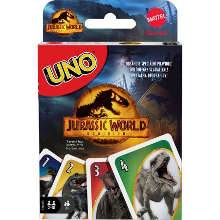 MATTEL HRA Uno karty Jurský svět Nadvláda *SPOLEČENSKÉ HRY*
