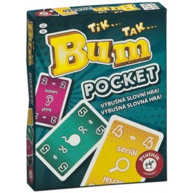 PIATNIK Hra TIK TAK BUM Pocket karetní *SPOLEČENSKÉ HRY*