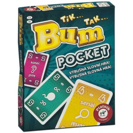 PIATNIK Hra TIK TAK BUM Pocket karetní *SPOLEČENSKÉ HRY*