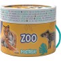 JIRI MODELS Hra karetní Postřeh! ZOO v kulaté krabičce