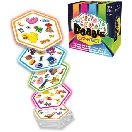 ASMODEE Hra postřehová Dobble Connect *SPOLEČENSKÉ HRY*
