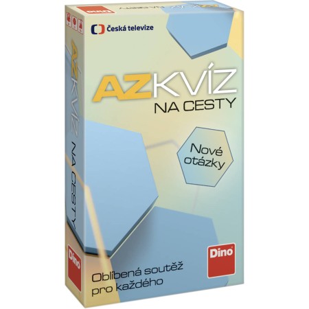 DINO Hra AZ KVÍZ Na cesty Nové otázky 600 otázek *SPOLEČENSKÉ HRY*