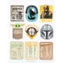 Magnetky Hvězdné Války Star Wars Mandalorian set 18ks na kov
