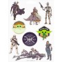 Magnetky Hvězdné Války Star Wars Mandalorian set 18ks na kov