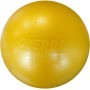 ACRA Míč overball 230mm žlutý fitness gymball rehabilitační do 90kg