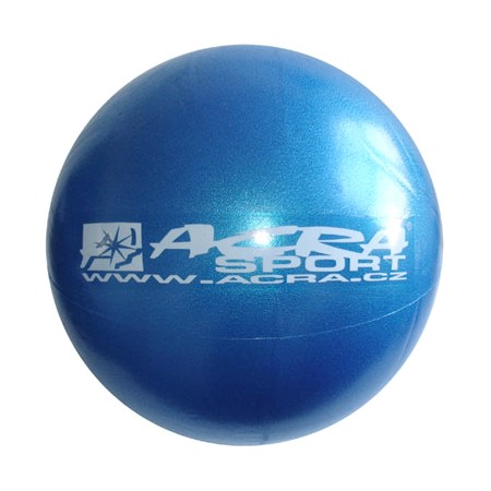 ACRA Míč overball 260mm modrý fitness gymball rehabilitační do 100kg