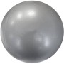 Míč overball 200mm stříbrný fitness gymball rehabilitační do 100kg
