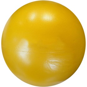 KUBISPORT Míč gymnastický žlutý 20cm fitness balon rehabilitační do 100kg
