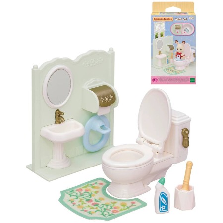 Sylvanian Families koupelnový set s WC doplněk k herním sadám