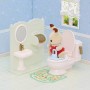 Sylvanian Families koupelnový set s WC doplněk k herním sadám
