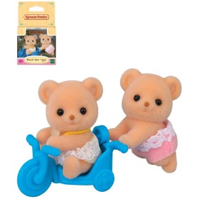 Sylvanian Families dvojčata sušenkoví medvídci set 2 figurky s motorkou