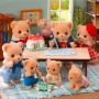 Sylvanian Families dvojčata sušenkoví medvídci set 2 figurky s motorkou