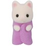 Sylvanian Families květinová kočičí trojčata set 3 figurky s kočárkem