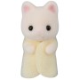 Sylvanian Families květinová kočičí trojčata set 3 figurky s kočárkem