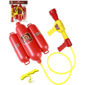 Hasičská dětská sada hasicí přístroj funkční vodní pistole stříká vodu