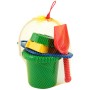 LORI 208 Pískový set kbelík se sítkem s lopatkou a 2 formičkami na písek