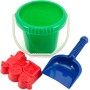 LORI 213 Kyblík na písek set s lopatkou a bábovičkou 3 barvy