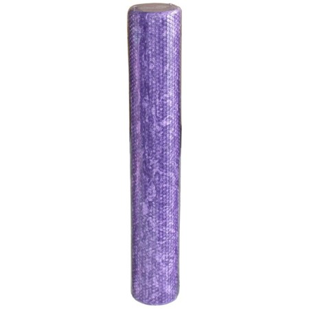 MERCO Válec masážní 90x15cm jóga roller pěnový fialovo-růžový