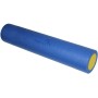 MERCO Válec masážní 90x15cm fitness roller pěnový modro-žlutý