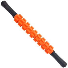 MERCO Tyč masážní rehabilitační 47,5cm roller na uvolnění svalů oranžový