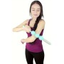 MERCO Tyč masážní rehabilitační 40cm roller na uvolnění svalů modrý