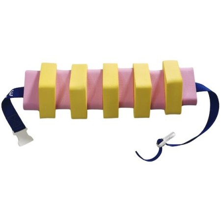 MATUŠKA-DENA Pás plavecký 100cm žluto-růžový