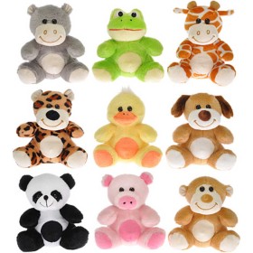 PLYŠ Zvířátko 15cm 9 druhů *PLYŠOVÉ HRAČKY*